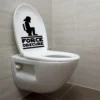 Sticker rigolo sur le thème de Star Wars pour abattant de toilette