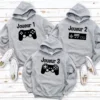 Sweat à capuche manette de jeu | sweat pour geek | idée cadeau geek
