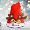 Bonnet de noel pour enfant et bébé personnalisable au prénom