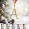 Boule de Noël personnalisée au prénom souhaité en acrylique