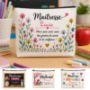 Trousse personnalisée maîtresse avec prénom et 10 modèles au choix
